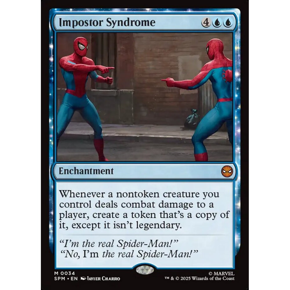 Impostor Syndrome mythic 34 Magic the Gathering Marvel's Spider-Man