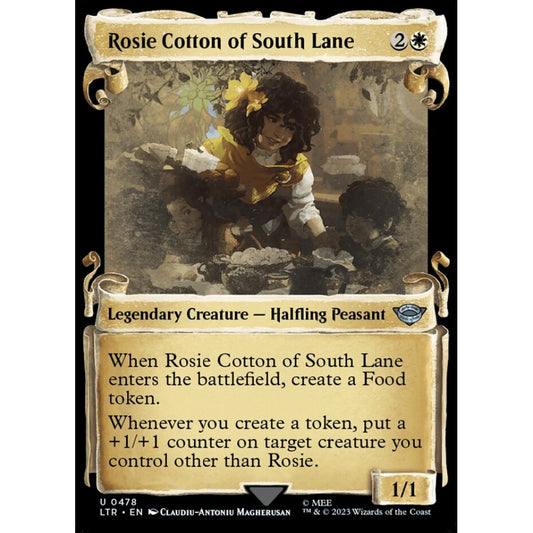 Rosie Cotton of South Lane, uncommon, 478, Magic the Gathering, The Lord of the Rings: Tales of Middle-earth