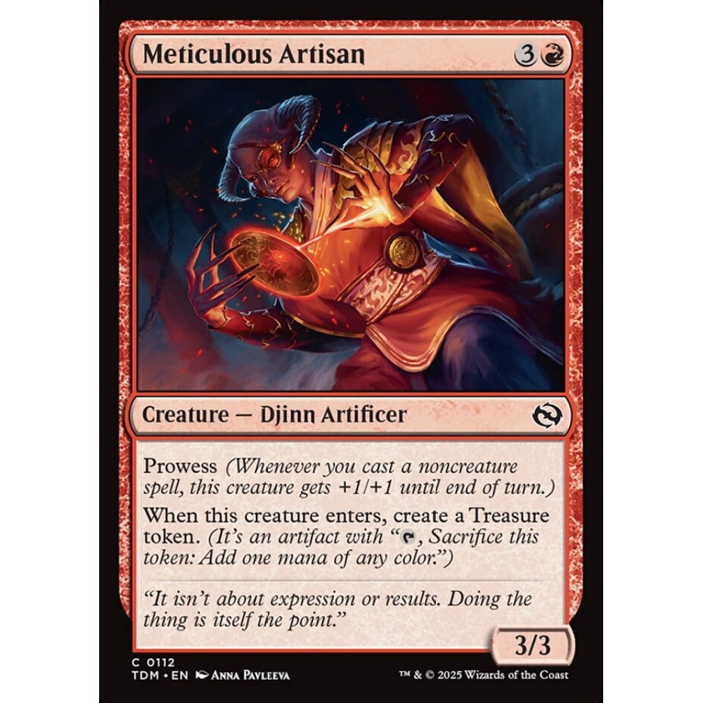 Meticulous Artisan common 112 Magic the Gathering Tarkir: Dragonstorm