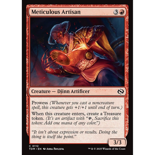 Meticulous Artisan common 112 Magic the Gathering Tarkir: Dragonstorm