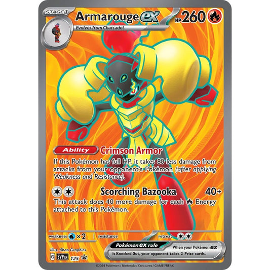 Armarouge ex Promo 125 Pokemon Card Game Scarlet & Violet Promos