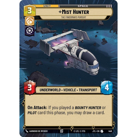 Mist Hunter, U, JTL 448) Hyperspace, Star Wars Unlimited