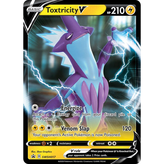 Toxtricity V Promo SWSH017 Pokemon Card Game Sword & Shield Promos