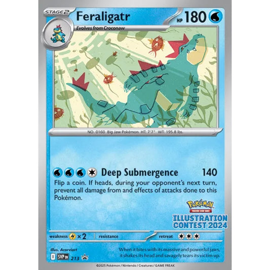 Feraligatr Promo 213 Pokemon Card Game Scarlet & Violet Promos