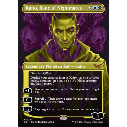 Kaito, Bane of Nightmares, 354, mythic, Magic: The Gathering, Duskmourn: House of Horror