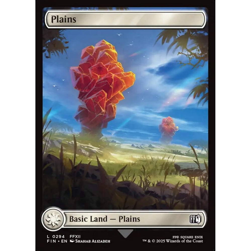Plains common 294 Magic the Gathering Final Fantasy