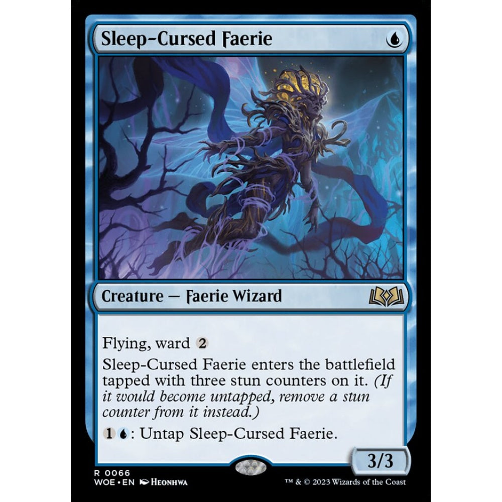 Sleep-Cursed Faerie, rare, 66, Magic the Gathering, Wilds of Eldraine
