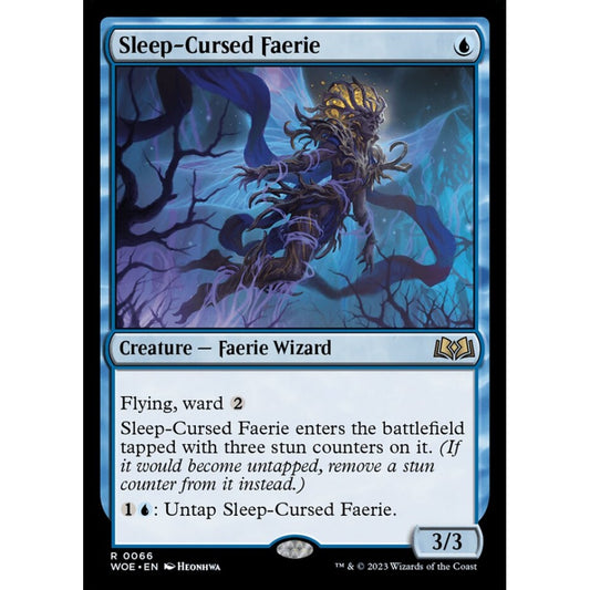 Sleep-Cursed Faerie, rare, 66, Magic the Gathering, Wilds of Eldraine