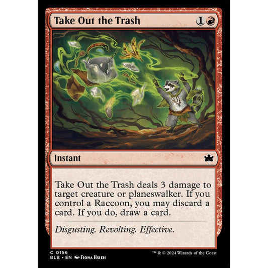 Take Out the Trash, 156, common, Magic: The Gathering, Bloomburrow