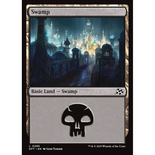 Swamp, 285, common, Magic: The Gathering, Aetherdrift