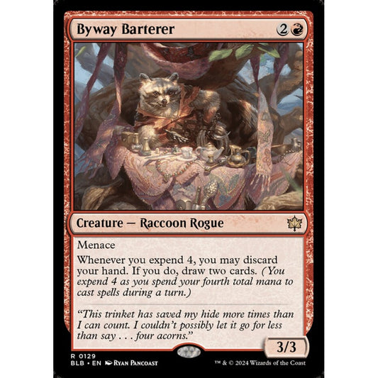 Byway Barterer, 129, rare, Magic: The Gathering, Bloomburrow