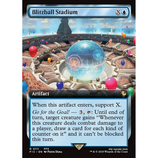 Blitzball Stadium rare 111 Magic the Gathering Final Fantasy Commander
