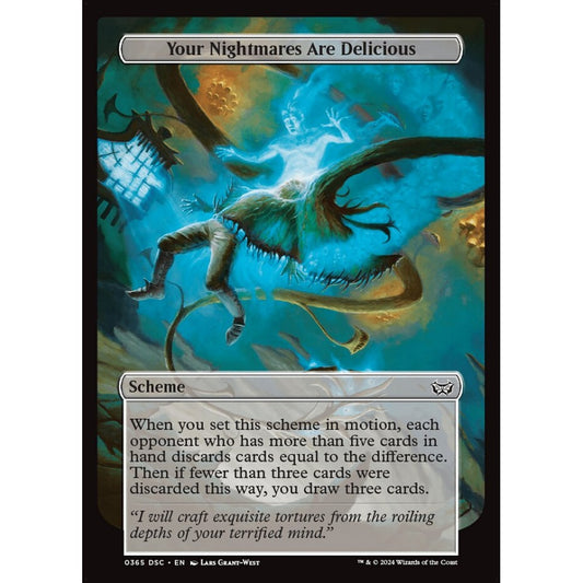 Your Nightmares Are Delicious, 365, common, Magic: The Gathering, Duskmourn: House of Horror