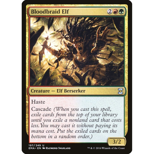 Bloodbraid Elf uncommon 197 Magic the Gathering Eternal Masters