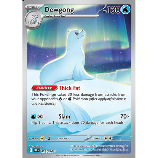 Dewgong Illustration Rare 097/094 Pokemon Card Game Phantasmal Flames