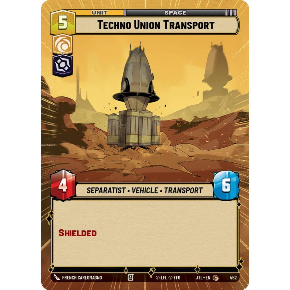 Techno Union Transport, C, JTL 452) Hyperspace, Star Wars Unlimited