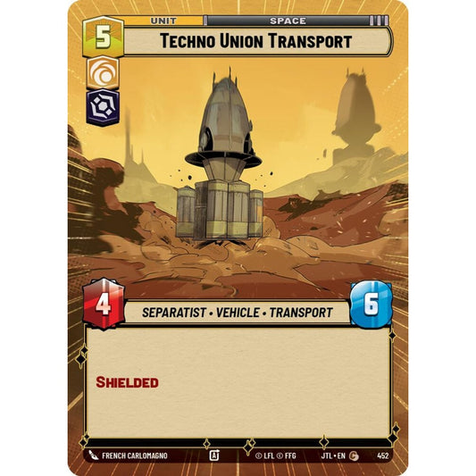 Techno Union Transport, C, JTL 452) Hyperspace, Star Wars Unlimited