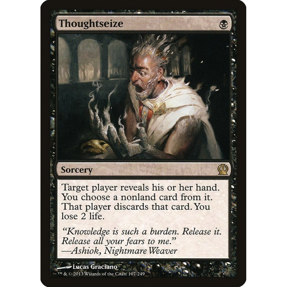 Thoughtseize rare 107 Magic the Gathering Theros