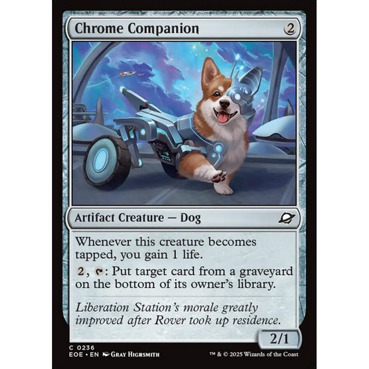 Chrome Companion common 236 Magic the Gathering Edge of Eternities