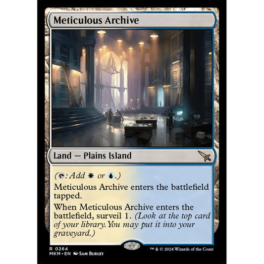 Meticulous Archive rare 264 Magic the Gathering Murders at Karlov Manor