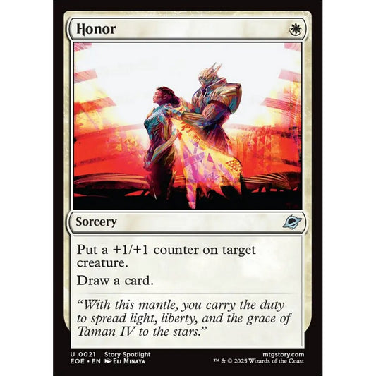 Honor uncommon 21 Magic the Gathering Edge of Eternities