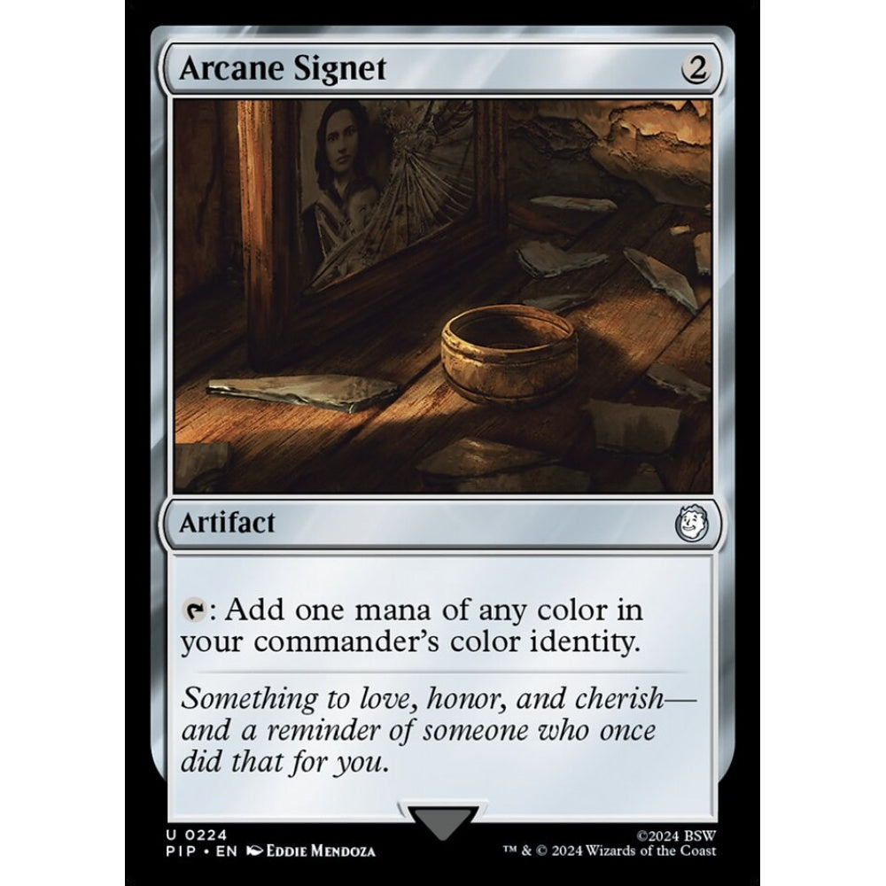 Arcane Signet uncommon 224 Magic the Gathering Fallout