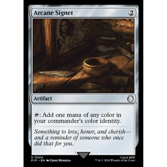 Arcane Signet uncommon 224 Magic the Gathering Fallout