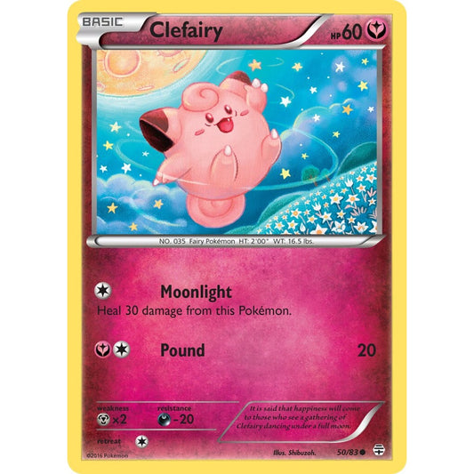 Clefairy Common 50/83 Pokemon Card Game Generations