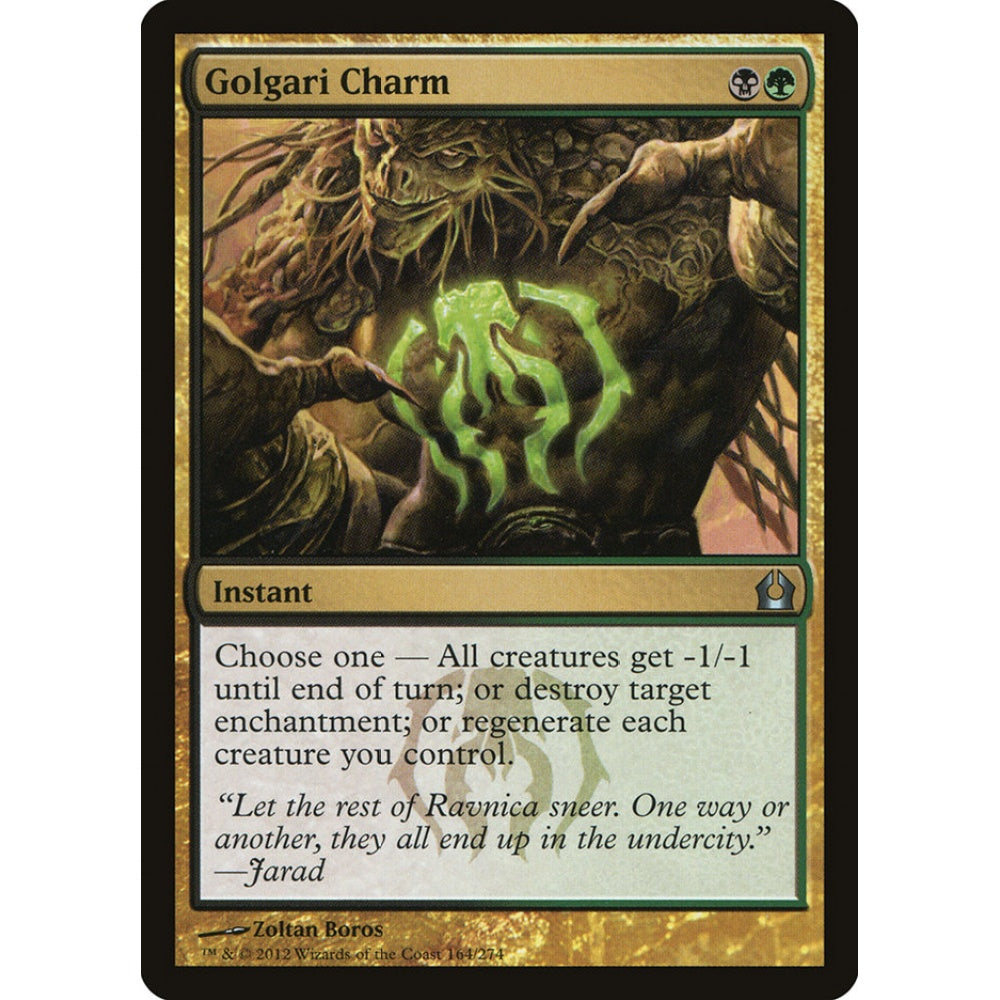 Golgari Charm uncommon 164 Magic the Gathering Return to Ravnica