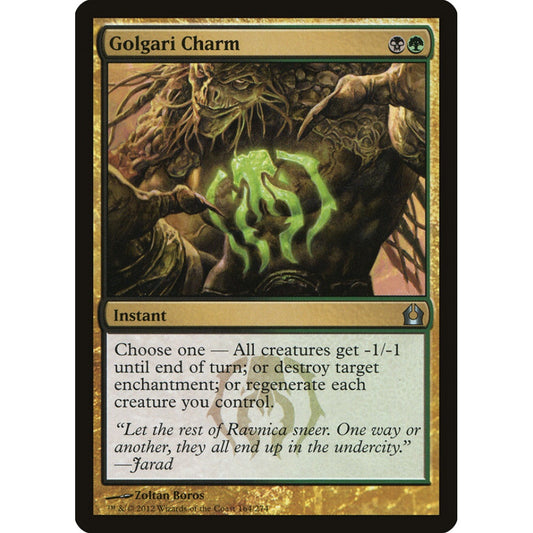 Golgari Charm uncommon 164 Magic the Gathering Return to Ravnica