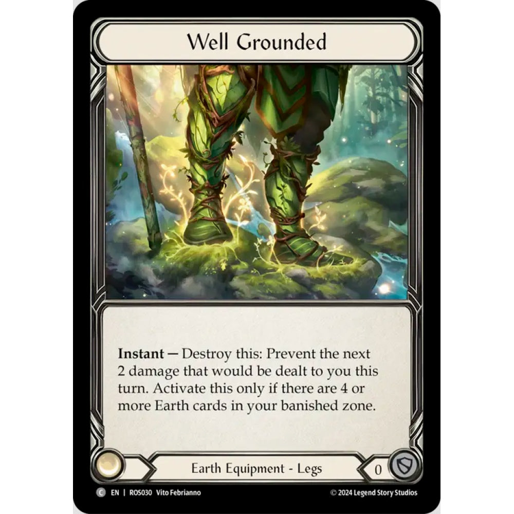 Well Grounded, ROS030, Common, Flesh and Blood, Rosetta