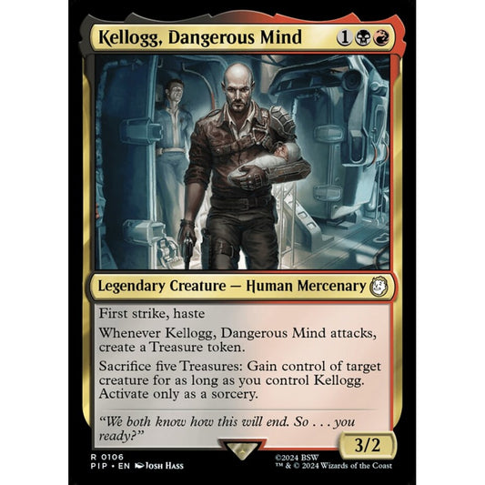 Kellogg, Dangerous Mind rare 106 Magic the Gathering Fallout