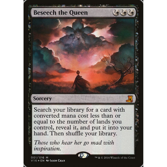 Beseech the Queen mythic 1 Magic the Gathering From the Vault: Lore