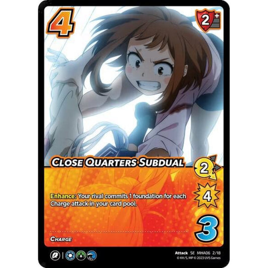 Close Quarters Subdual, 2/18, MHA06, Universus, MHA06 Jet Burn, nan