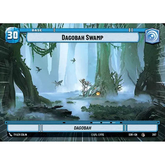 Dagobah Swamp, 287, C, Star Wars Unlimited, Sparks Of Rebellion