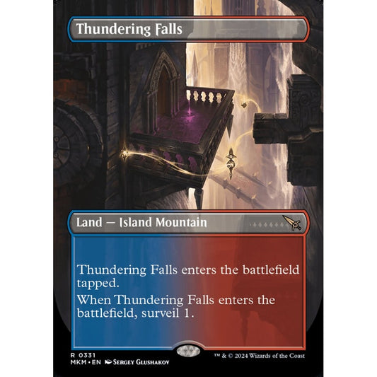Thundering Falls rare 331 Magic the Gathering Murders at Karlov Manor