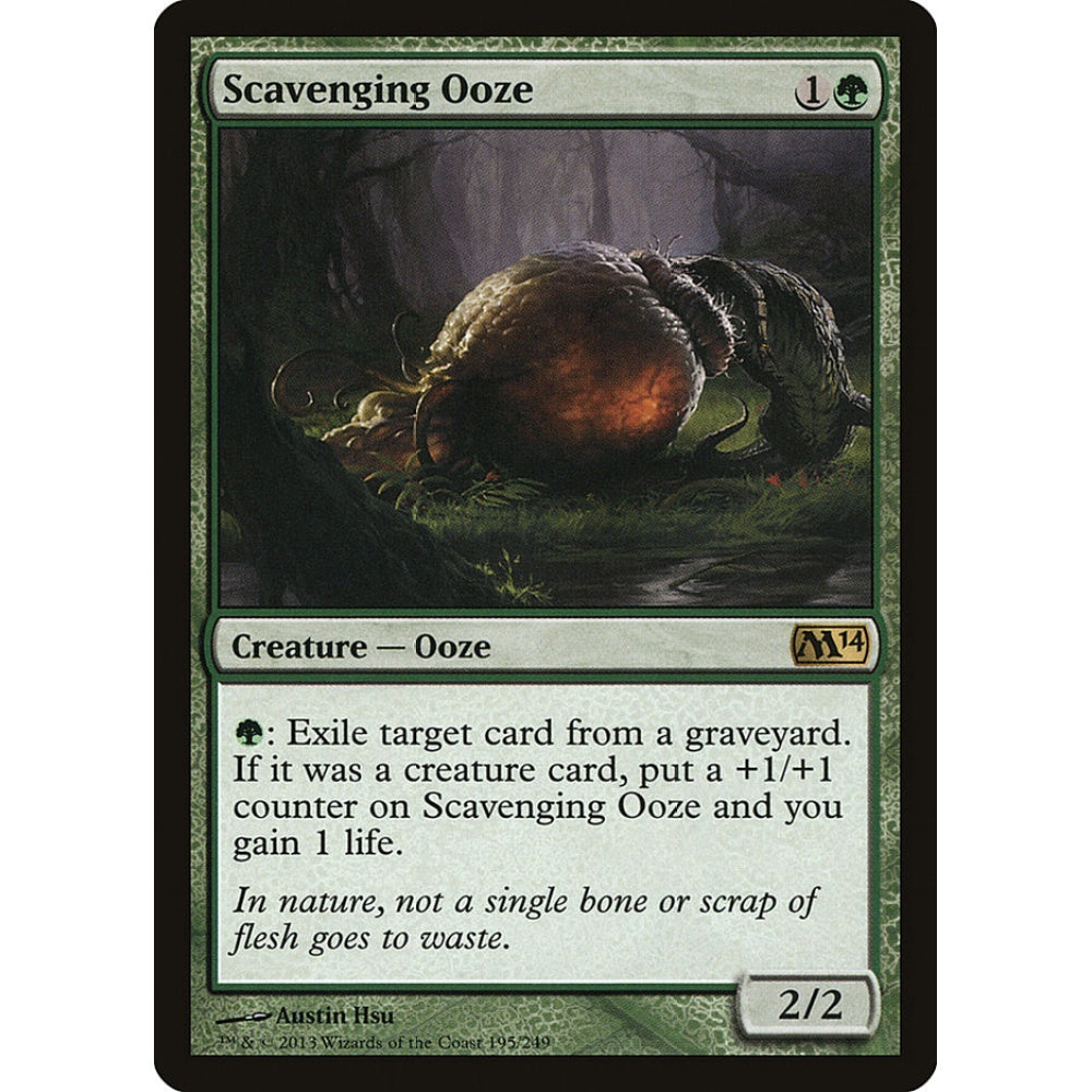 Scavenging Ooze rare 195 Magic the Gathering Magic 2014