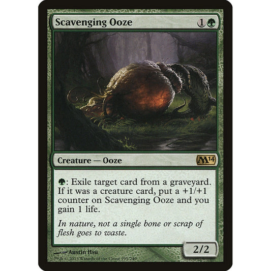 Scavenging Ooze rare 195 Magic the Gathering Magic 2014