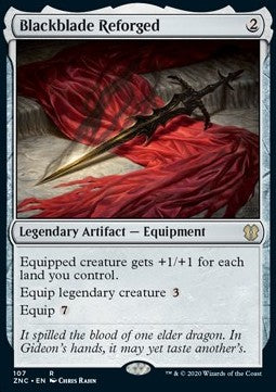 Blackblade Reforged - Commander: Zendikar Rising (Rare) [ZNC-107]