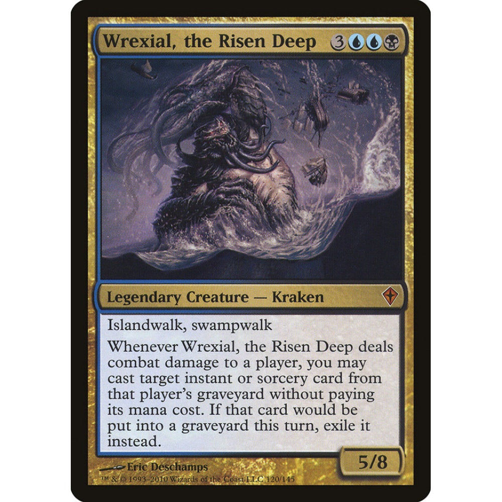 Wrexial, the Risen Deep mythic 120 Magic the Gathering Worldwake