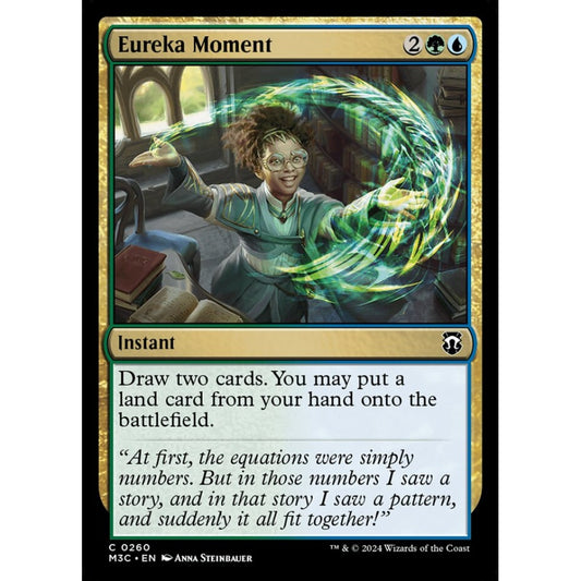 Eureka Moment, 260, common, Magic: The Gathering, Modern Horizons 3