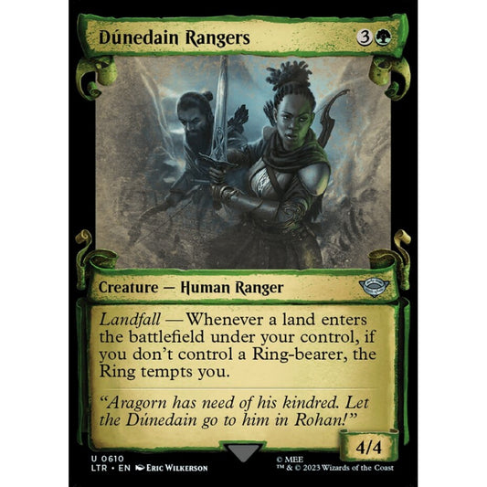 Dúnedain Rangers, uncommon, 610, Magic the Gathering, The Lord of the Rings: Tales of Middle-earth