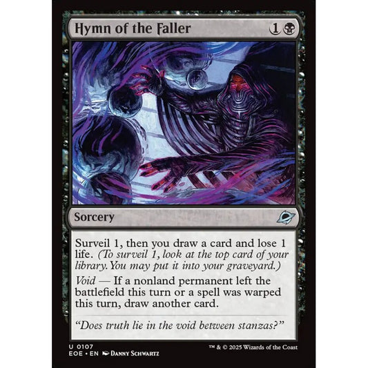 Hymn of the Faller uncommon 107 Magic the Gathering Edge of Eternities