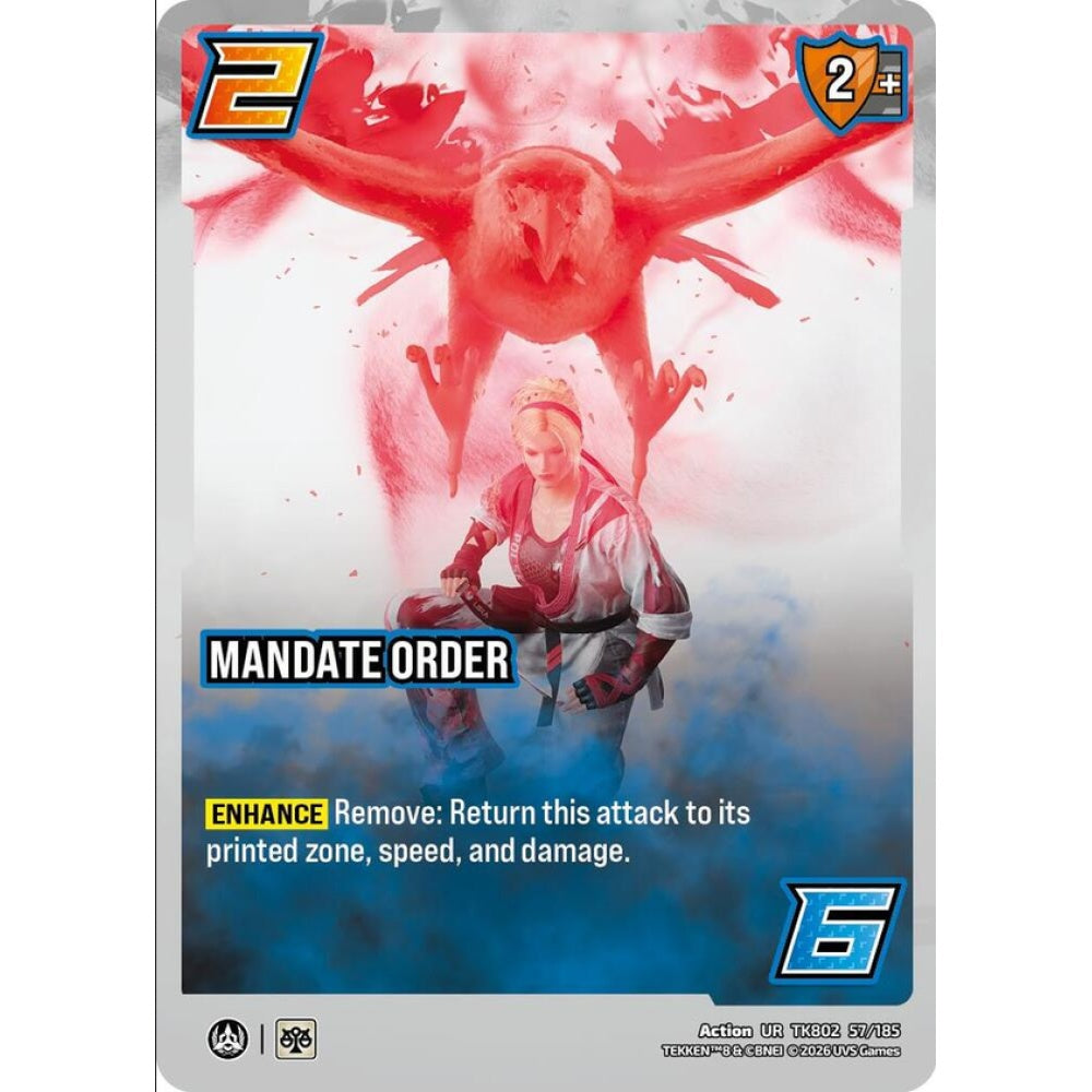 Mandate Order 57/185 TK802 Universus Tekken 8 Action UR