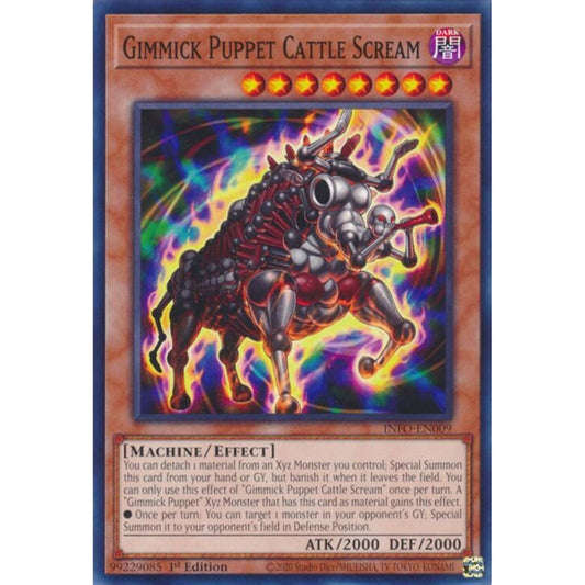 Gimmick Puppet Cattle Scream INFO-EN009 Common Yu-Gi-Oh The Infinite Forbidden
