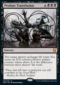 Profane Transfusion - Commander Legends (Mythic) [CMR-145]
