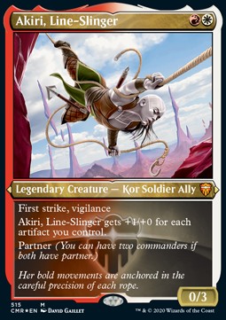 Akiri, Line-Slinger - Commander Legends: Extras (Mythic) [XCMR-515]
