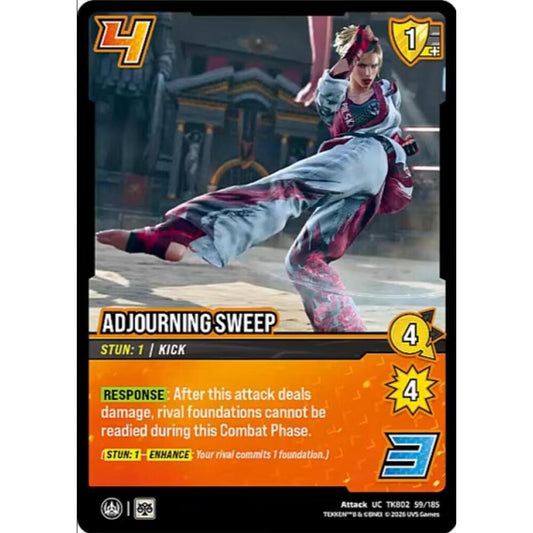 Adjourning Sweep 59/185 TK802 Universus Tekken 8 Attack UC