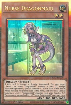 Nurse Dragonmaid - Maximum Gold (Premium Gold Rare) [MAGO-020]