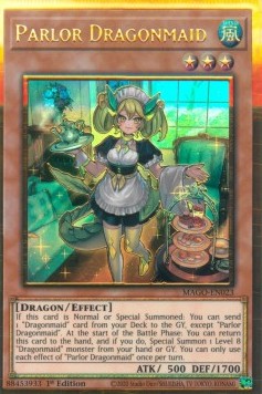 Parlor Dragonmaid - Maximum Gold (Premium Gold Rare) [MAGO-023]